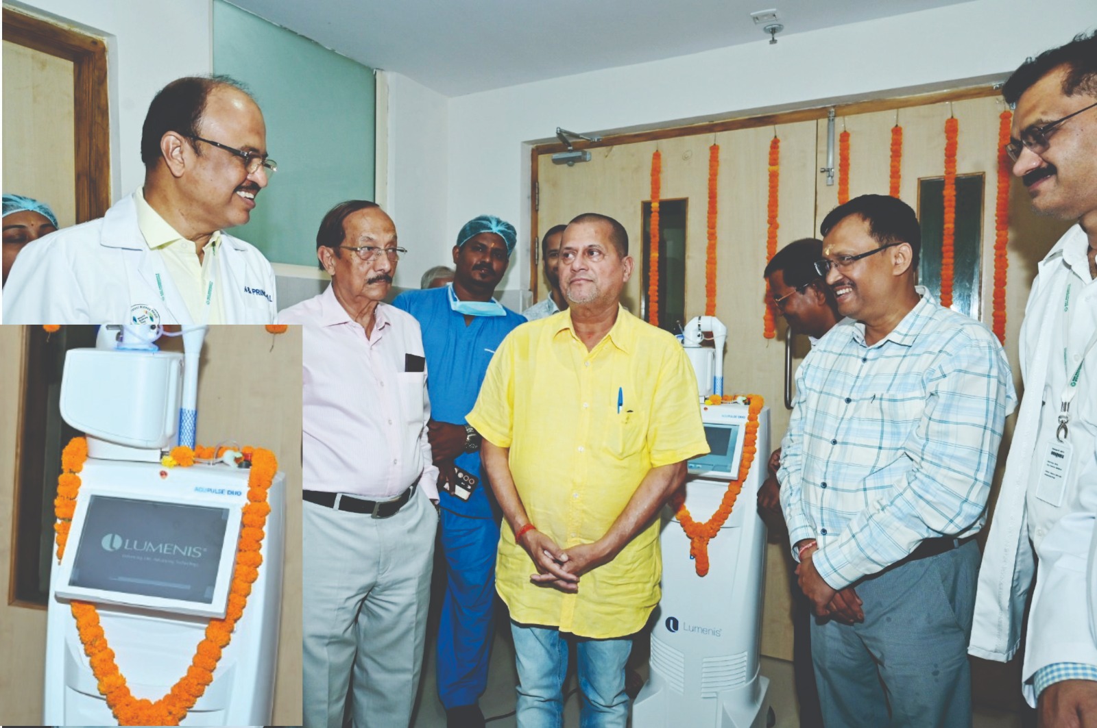 କର୍ଣ୍ଣ-ନାସା-ଗଳା ଅସ୍ତ୍ରୋପଚାର ଓ ଦ୍ରୁତ ଆରୋଗ୍ୟ ପାଇଁ କିମସରେ ଲାଗିଲା ଅତ୍ୟାଧୁନିକ ମେସିନ୍‍