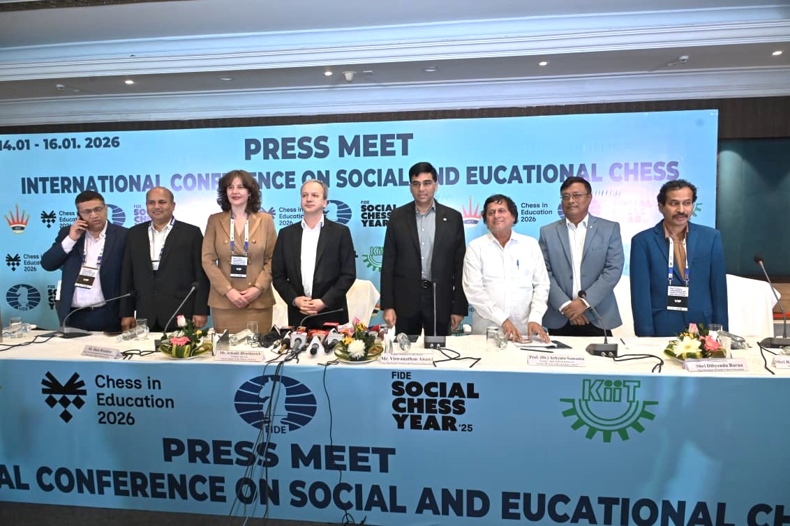 କିଟ୍‍ ରେ ଚେସ୍‍ ମହାକୁମ୍ଭ ଉଦଘାଟିତ   ସୋସିଆଲ୍‍ ଆଣ୍ଡ ଏଜୁକେସନାଲ୍‍ ଚେସ୍‍ ଉପରେ ଅନ୍ତର୍ଜାତୀୟ ସମ୍ମିଳନୀ