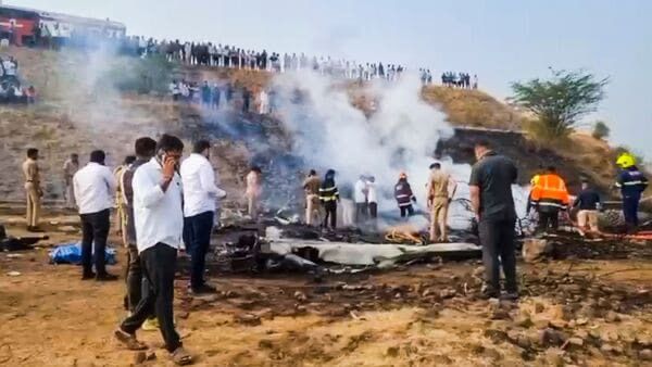 Ajit Pawar dies in Baramati plane crash; Opposition raises sabotage claims, investigators open probe