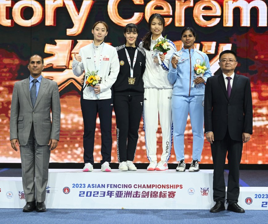 Headlines: KIIT University Student & India’s Top Fencer Bhavani Devi Scripts History, wins India's First Ever Medal in Asian Fencing Championships.