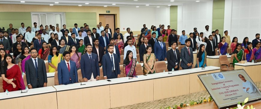 129 new OAS Probationers inducted into training programme