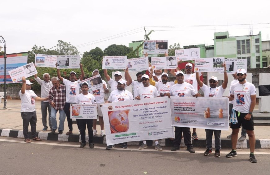 #HopeWalkToPuri2.0: Alienated Fathers Walking Again on Bahuda to Pray Trinity