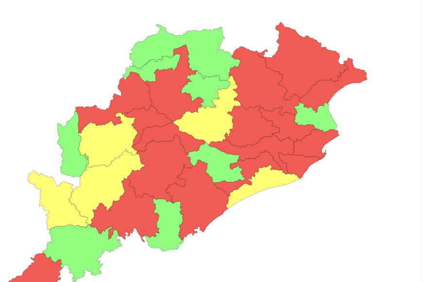 Rain Plays Truant With Odisha, Several Dists Report Deficiencies above 65%