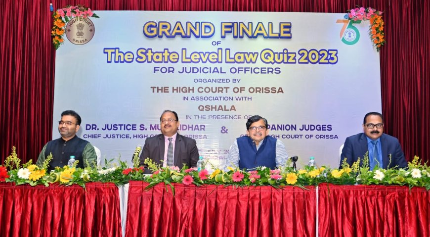 Koraput Team Wins State Level Quiz for Judicial Officers of Odisha