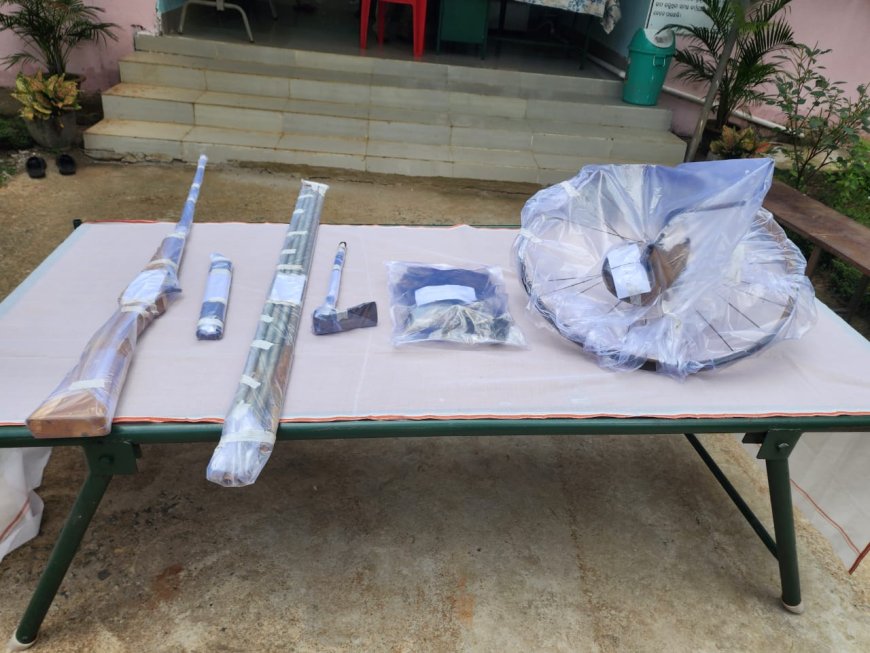 After Seizure of Tusks, Cops Discover Illegal Arms Unit From Around STR