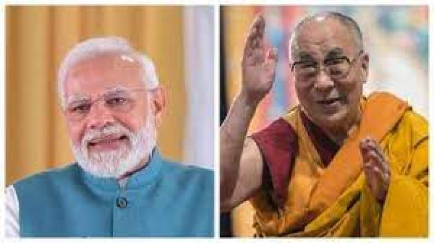 PM greets Dalai Lama on his 88th birthday