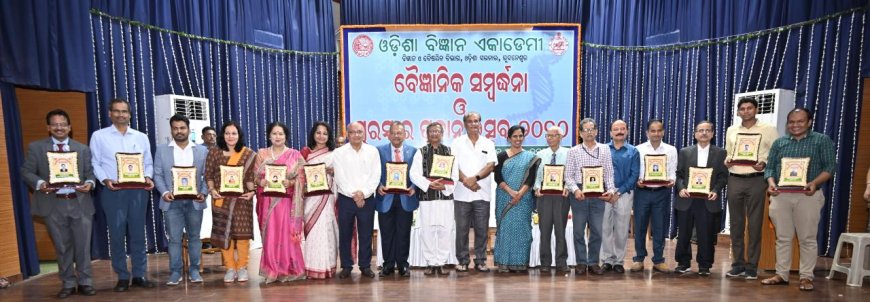 Odisha Bigyan Academy Felicitates Scientists and Popular Science Writers