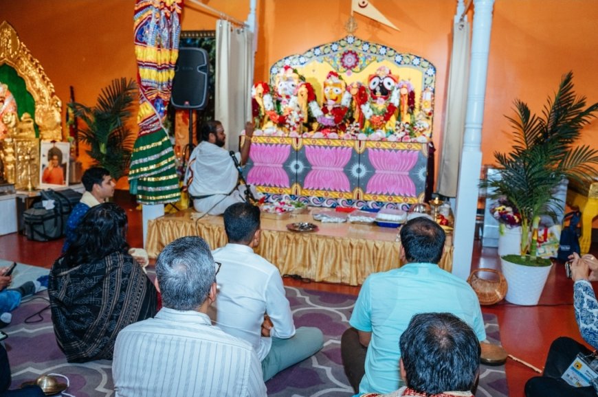 Odia Delegation in USA: Lays Foundation for Grand Jagannath Temple Complex in Sillicon Valley