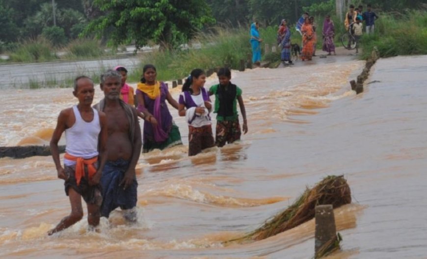 Flood-Like Situation Grips North Balasore Due to Incessant Rains