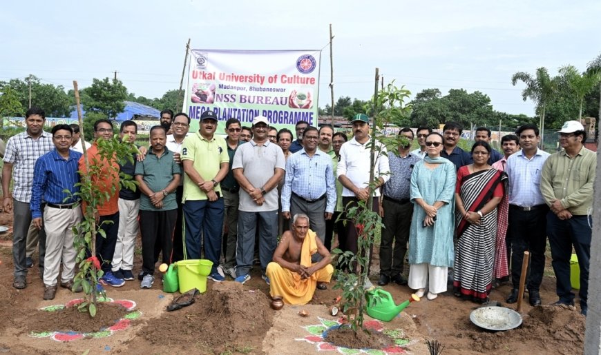 ଉତ୍କଳ ସଂସ୍କୃତି ବିଶ୍ଵବିଦ୍ୟାଳୟ: ବୃକ୍ଷରୋପଣ କର୍ଯ୍ୟକ୍ରମ ସହ ସଂସ୍କୃତି ସମ୍ପର୍କିତ ଚିତ୍ରକଳା ଶିବିର ଆୟୋଜିତ