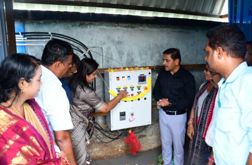 BMC Commissions Mega Trommel Machine at TTS, Sainik School