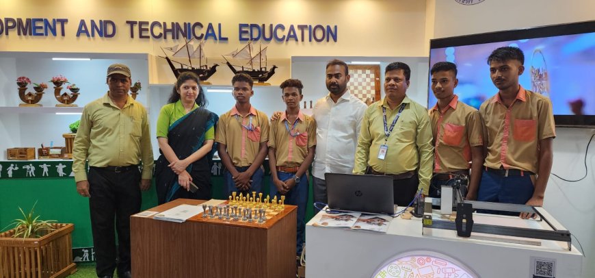 Skilled-in-Odisha Showcases ITI Students' Talent and Craftsmanship