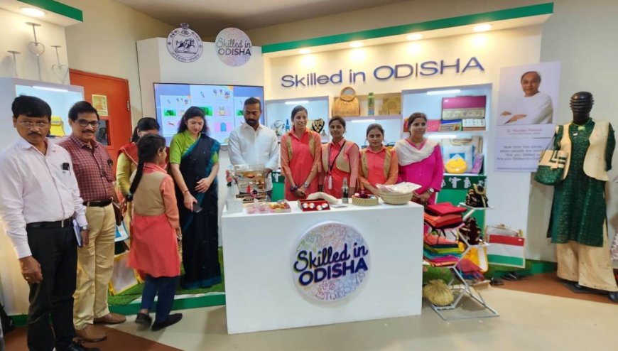 Skilled-in-Odisha Showcases ITI Students' Talent and Craftsmanship