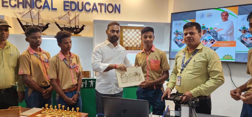 Skilled-in-Odisha Showcases ITI Students' Talent and Craftsmanship