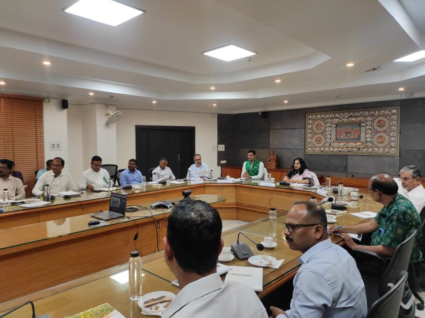 Development Commissioner Reviews Progress of Projects on Climate Resilient Agriculture