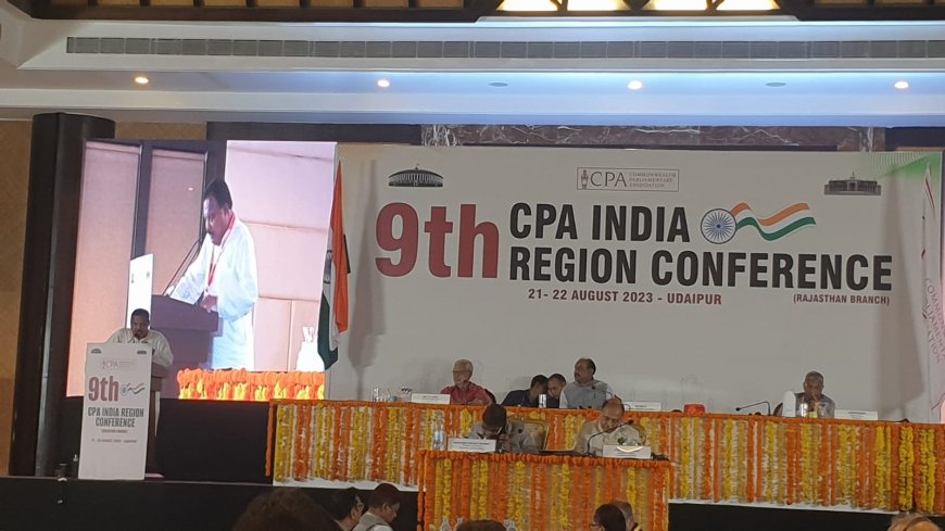 Acting Odisha Speaker at Commonwealth Parliamentary Association India Region Conference