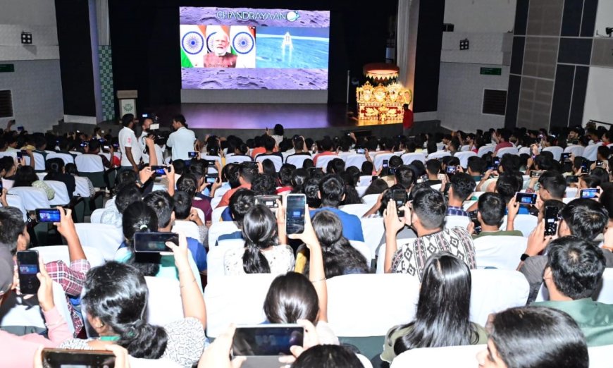 Celebrations Break Out In KIIT-KISS Campuses on Chandrayaan-3’s Moon Landing