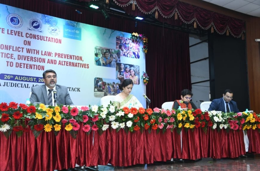 State Level Consultation for Juvenile Justice Held by WCD Dept, Unicef