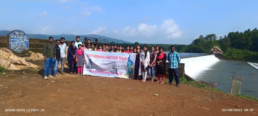 Mayurbhanj Heritage Walks Team Tours Historic Balidiha Dam, Maa Naka Kati Thakurani