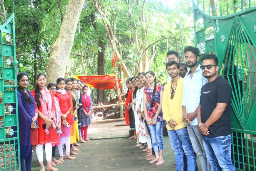 Mayurbhanj Heritage Walks Team Tours Historic Balidiha Dam, Maa Naka Kati Thakurani