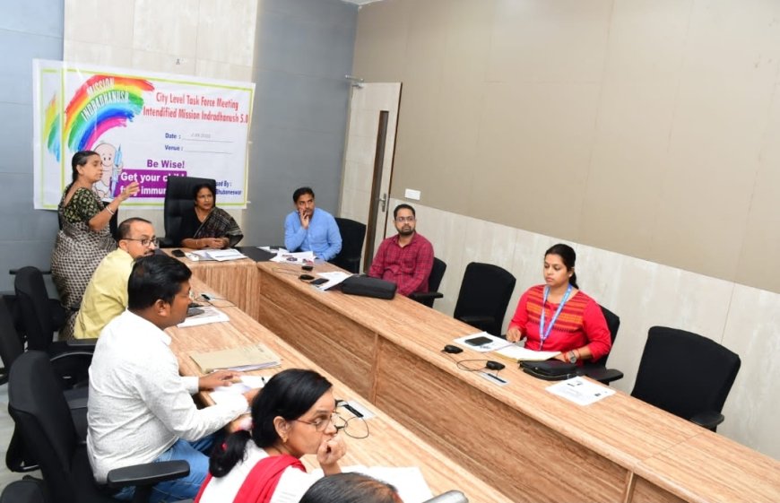 City Taskforce Vows to Eliminate MR Under Intensified Mission Indradhanush (IMI) 5.0