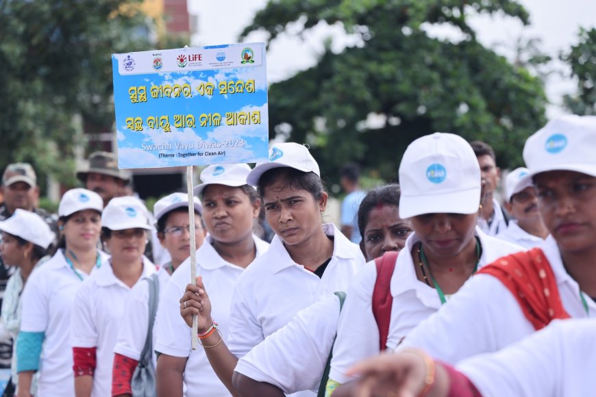 BMC Celebrates Clean Air for Blue Skies 2023 in Collaboration with Odisha State Pollution Control Board