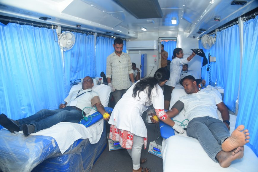 Pre-Event Blood Donation Camp by Tourism Dept to Celebrate World Tourism Day-2023 on Sept 27