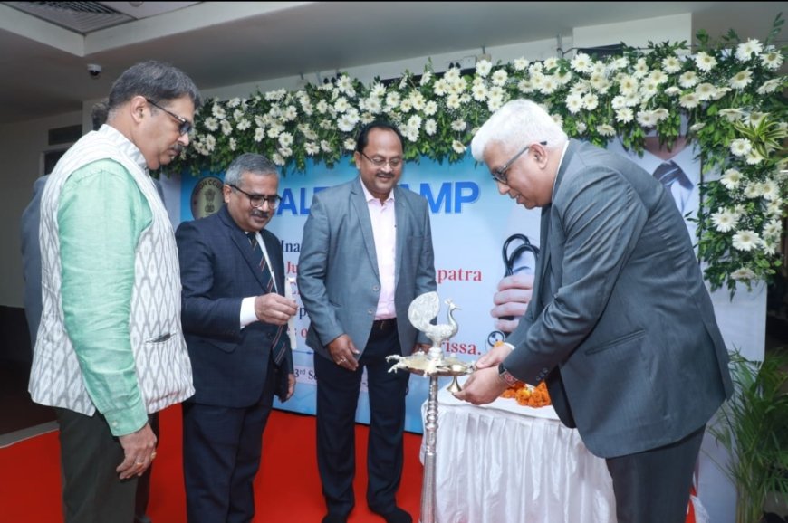 Free Health Check-up Camp Organised at Orissa High Court