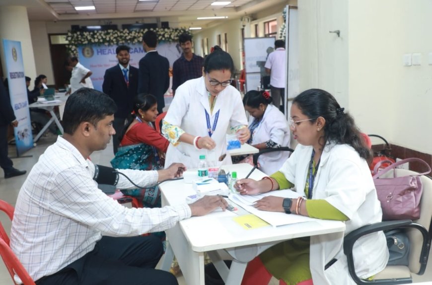 Free Health Check-up Camp Organised at Orissa High Court