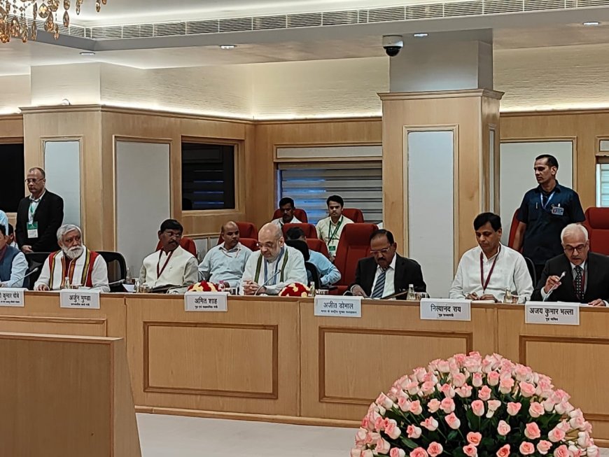 Meeting on Left Wing Extremism: State Finance Minister Participates on Behalf of CM in Delhi